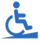 Disabled person and reduced mobility