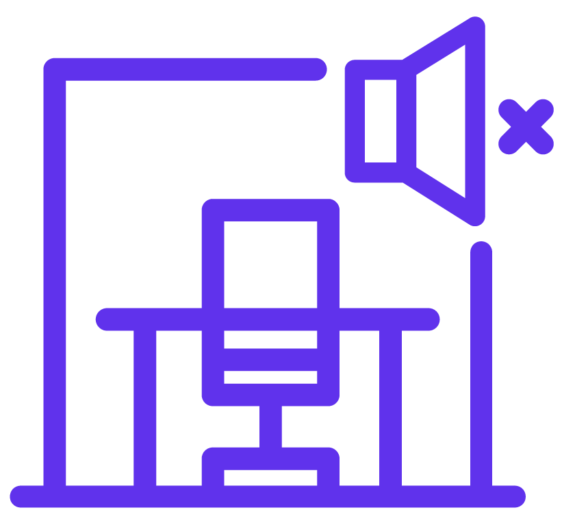 Self-service soundproof booth Self-service soundproof booth