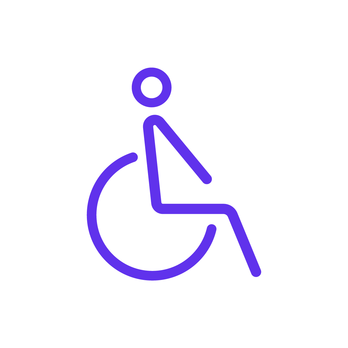 Disabled person and reduced mobility Disabled person and reduced mobility